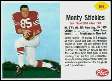104 Monty Stickles
